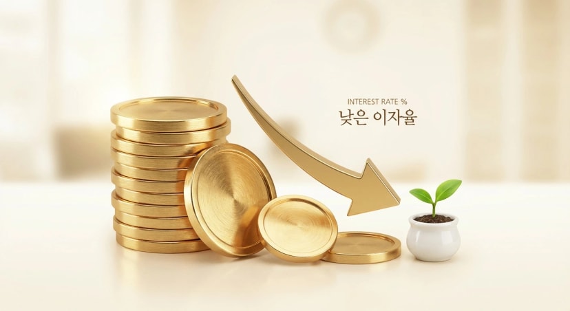 저금리 장점